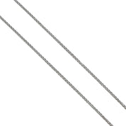 Collana con ciondolo - 18 carati Oro bianco - 0.33ct. tw. Diamante (Naturale)