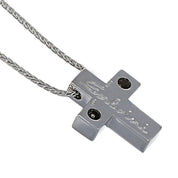 Collana con ciondolo - 18 carati Oro bianco - 0.33ct. tw. Diamante (Naturale)