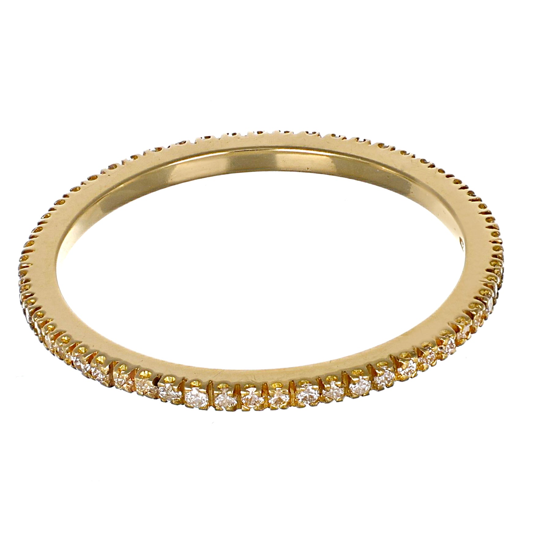 Anello - 18 carati Oro giallo - 0.28ct. tw. Diamante (Naturale)