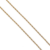 Collana con ciondolo - 18 carati Oro giallo - 1.85ct. tw. Acquamarina