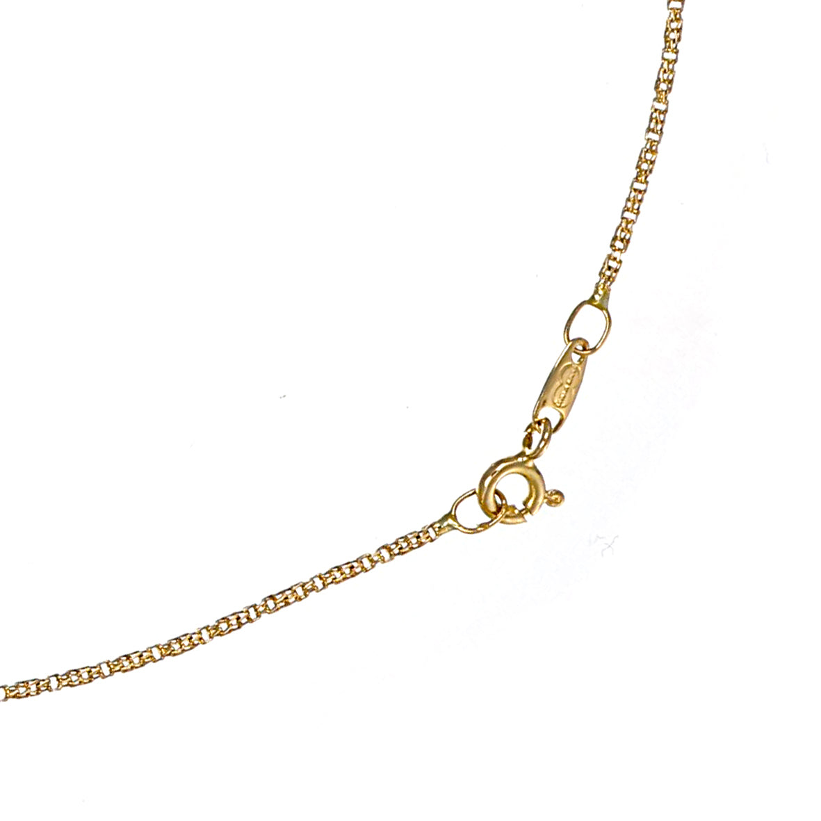 Collana con ciondolo - 18 carati Oro giallo - 1.85ct. tw. Acquamarina