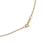 Collana con ciondolo - 18 carati Oro giallo - 1.85ct. tw. Acquamarina