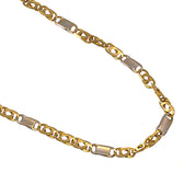 Collana in Oro giallo, Oro Bianco 18 carati