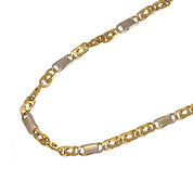 Collana in Oro giallo, Oro Bianco 18 carati