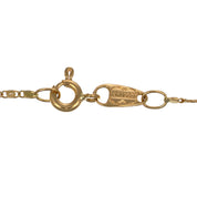 Collana con ciondolo - 18 carati Oro bianco, Oro giallo - 0.05ct. tw. Diamante (Naturale)