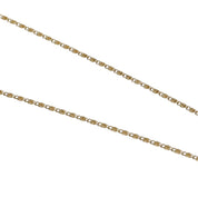 Collana con ciondolo - 18 carati Oro bianco, Oro giallo - 0.05ct. tw. Diamante (Naturale)