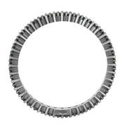 Anello - 18 carati Oro bianco - 0.40ct. tw. Spinello