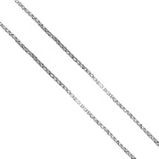 Collana con ciondolo - 18 carati Oro bianco - 1.48ct. tw. Acquamarina - Diamante