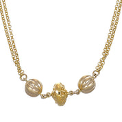 Collana - 18 carati Oro bianco, Oro giallo