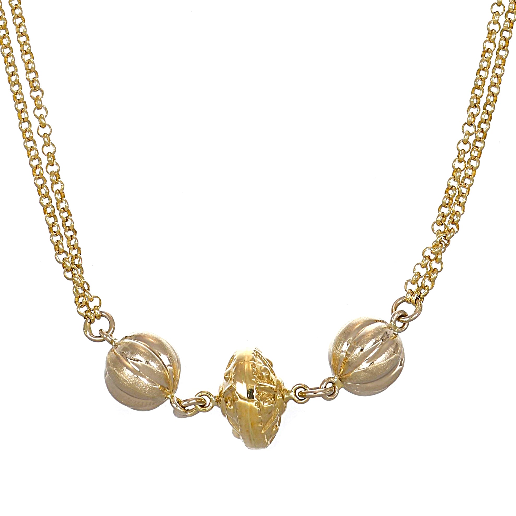 Collana - 18 carati Oro bianco, Oro giallo