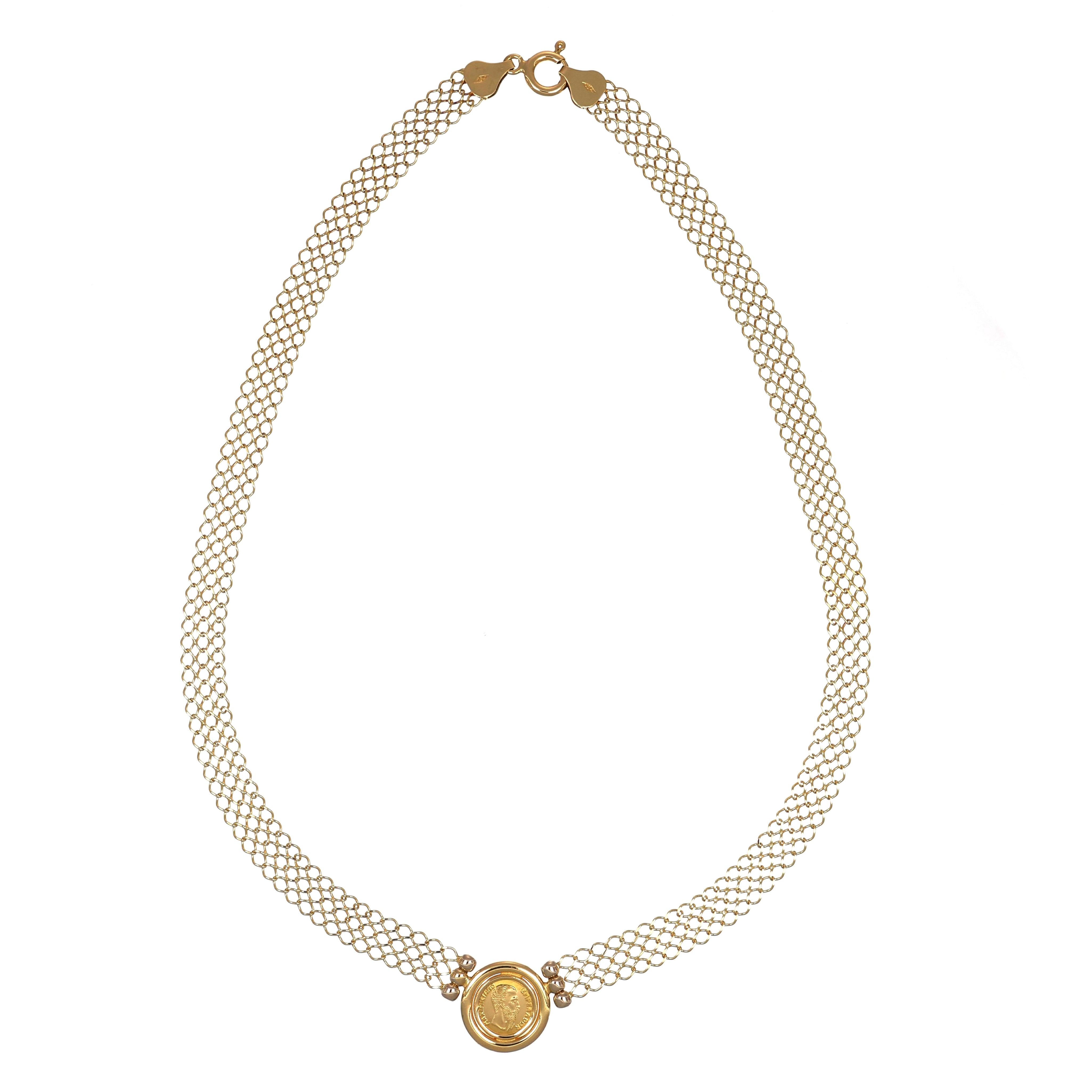 Collana - 18 carati Oro giallo