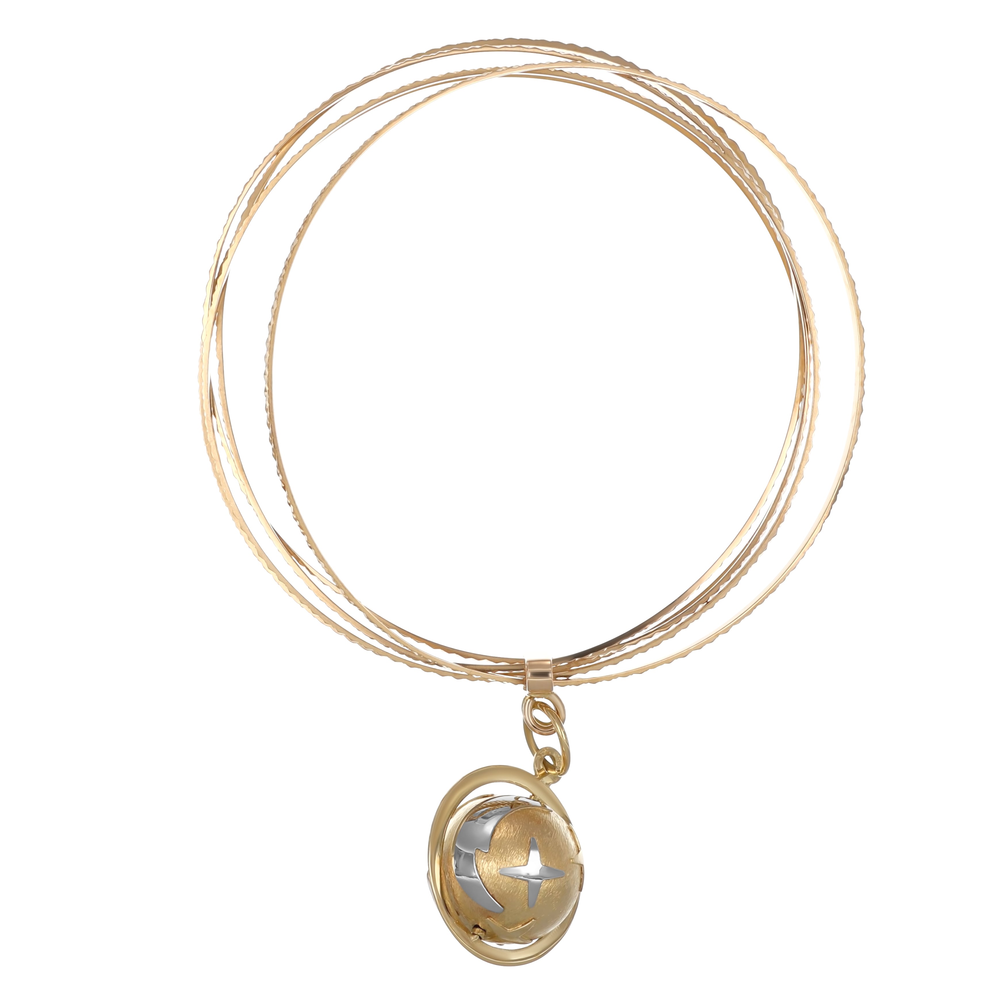 Bracciale - 18 carati Oro giallo, Oro bianco