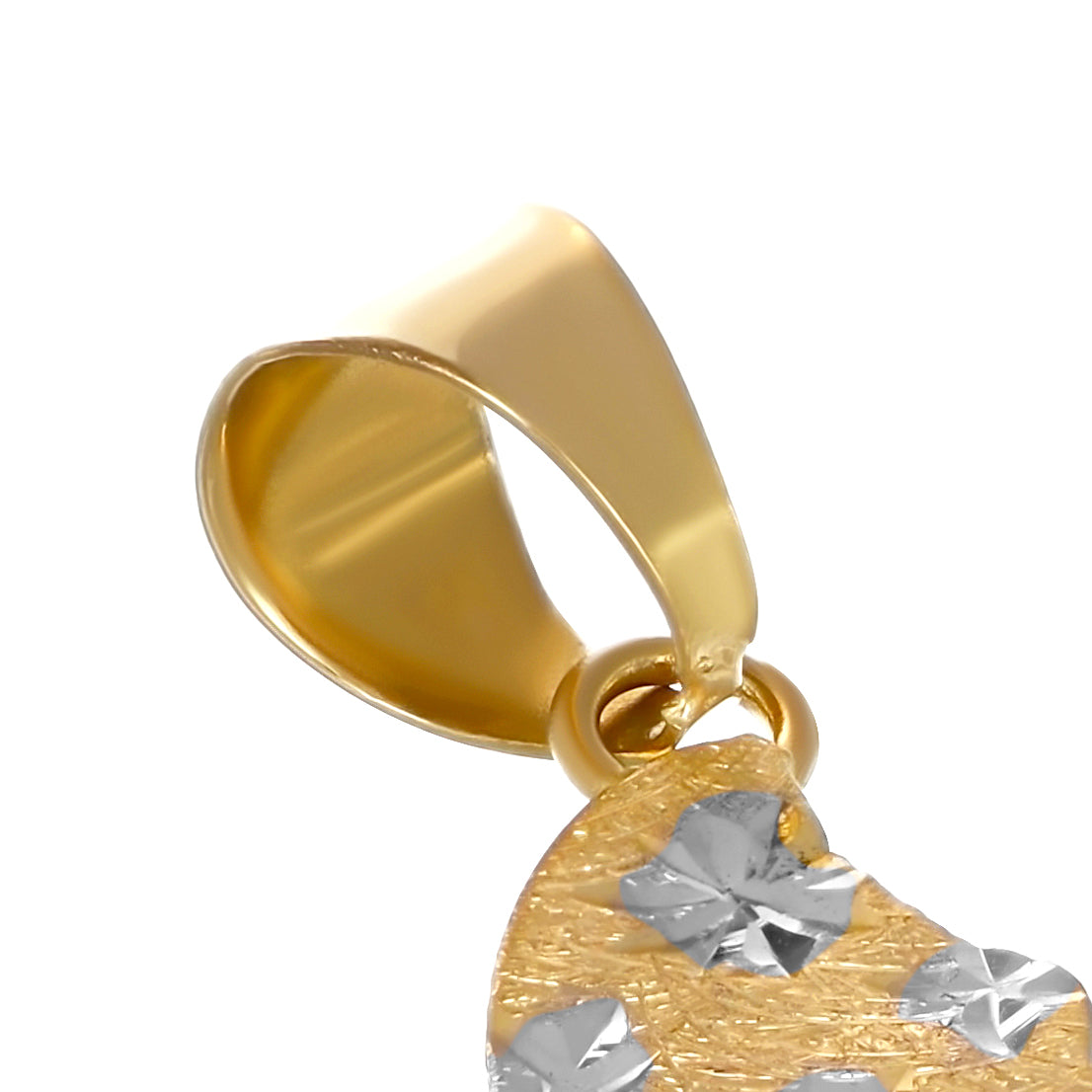 Ciondolo in Oro giallo ,Oro Bianco 18 carati