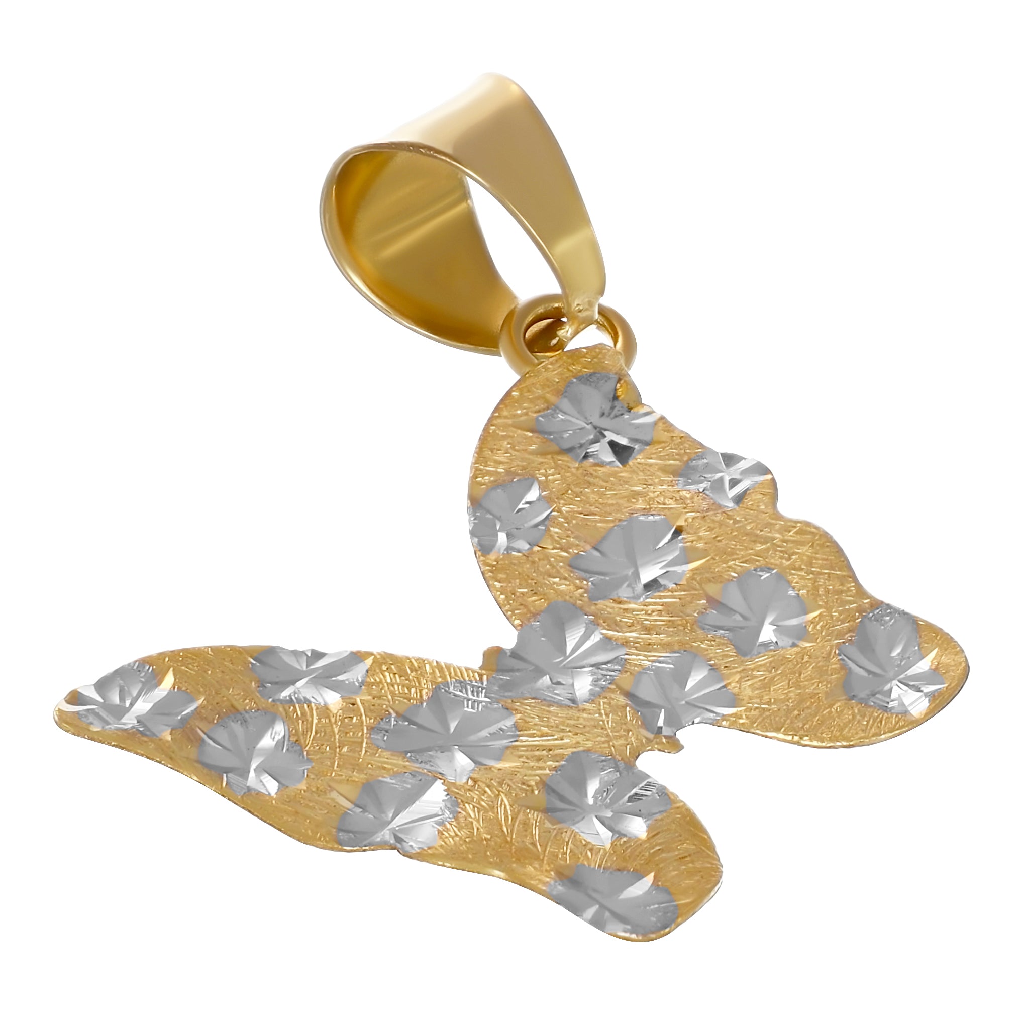 Ciondolo in Oro giallo ,Oro Bianco 18 carati