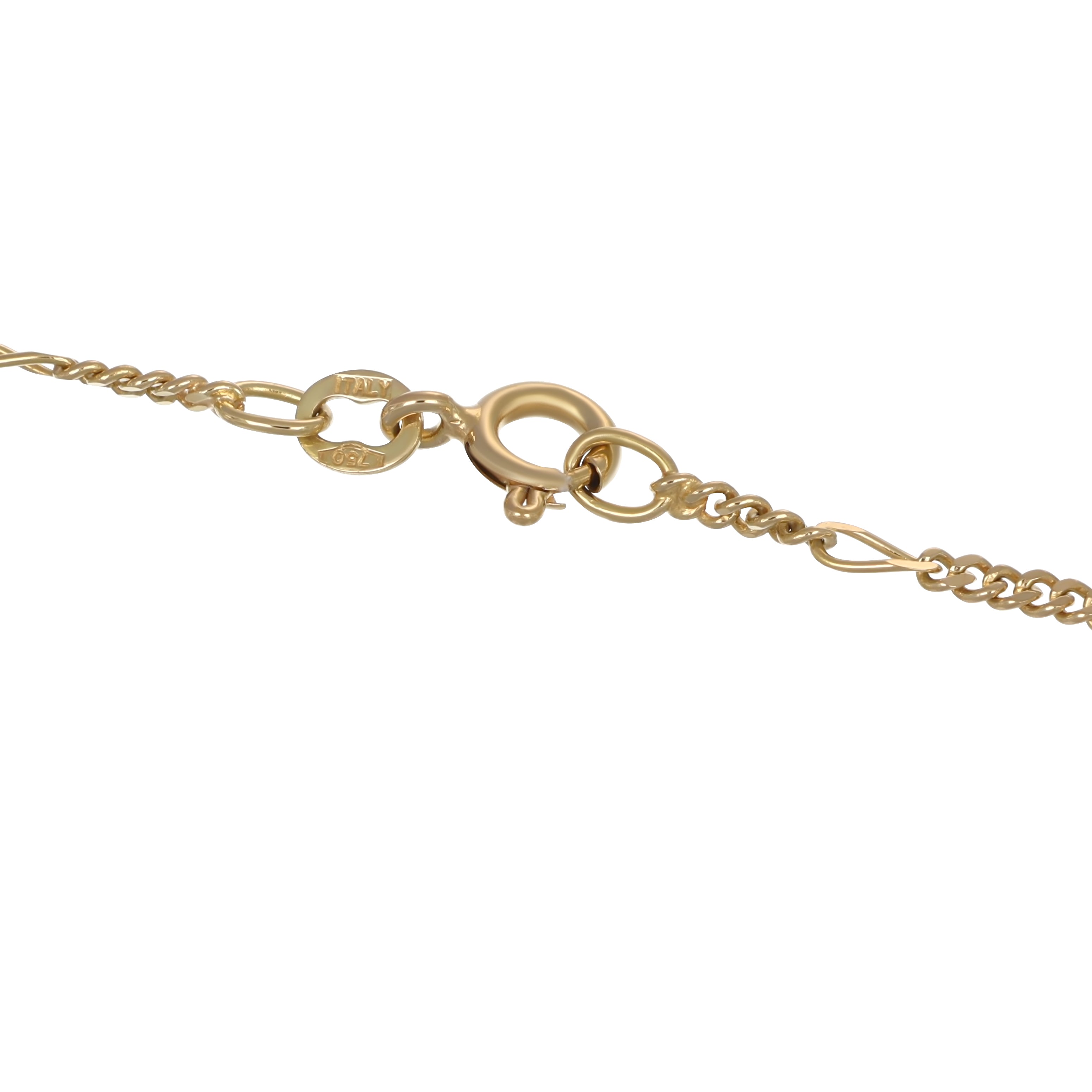 Collana con ciondolo - 18 carati Argento, Oro giallo - 0.68ct. tw. Rubino - Diamante