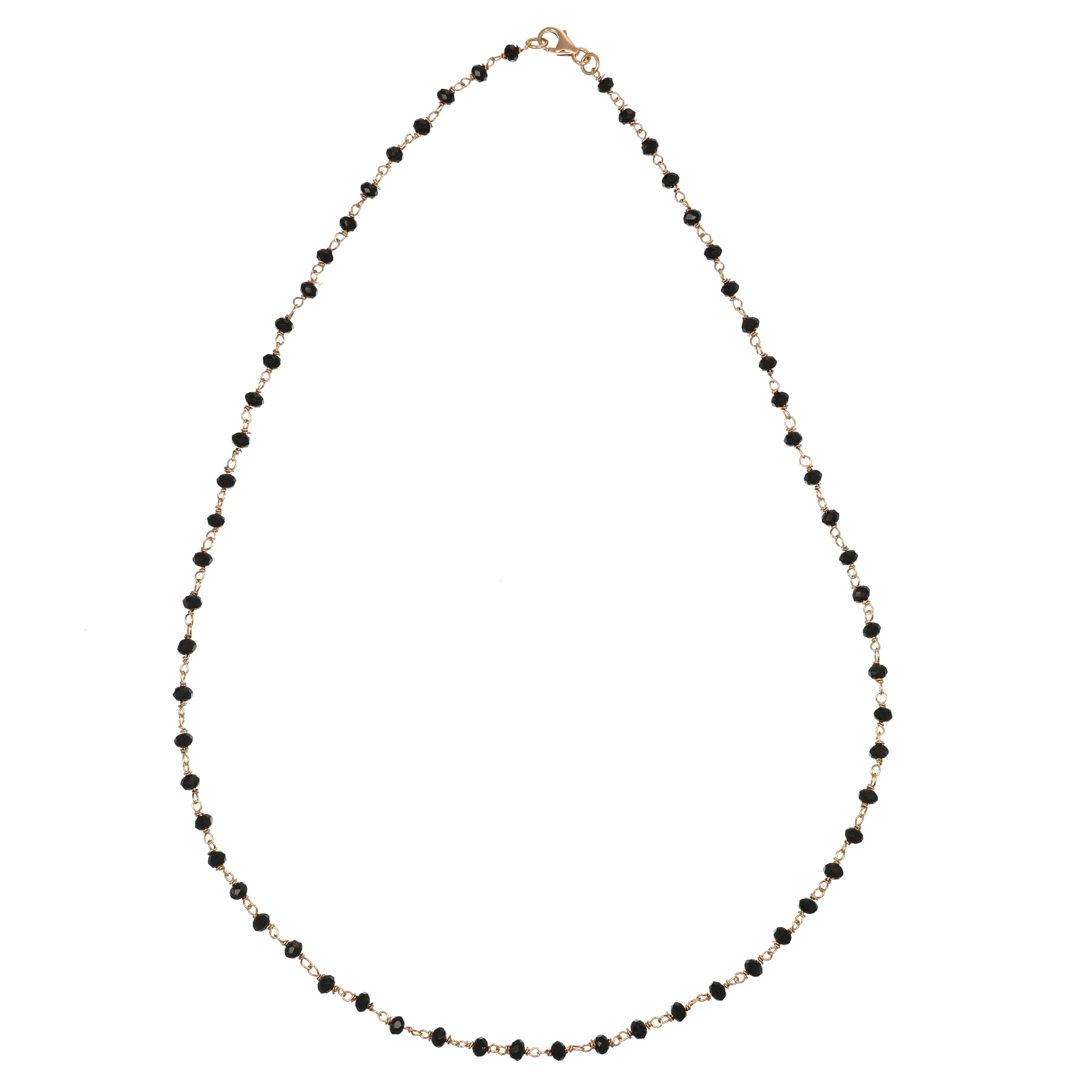 Collana - 18 carati Oro rosa - 1.83ct. tw. Onice