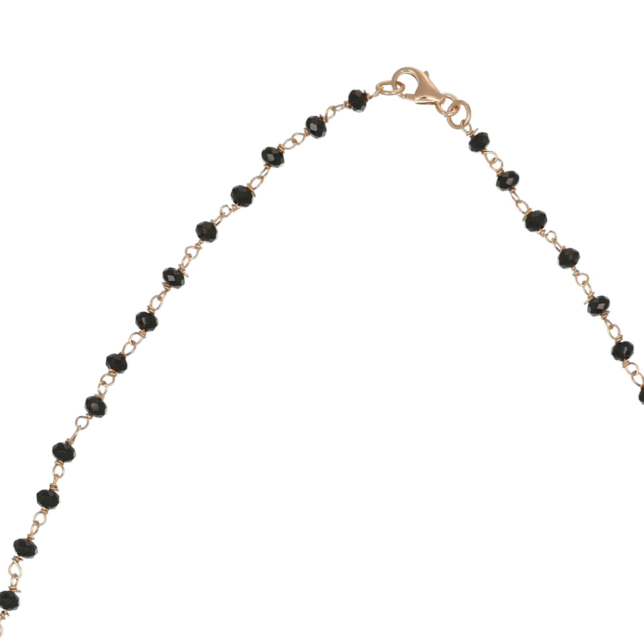 Collana - 18 carati Oro giallo - 1.83ct. tw. Onice