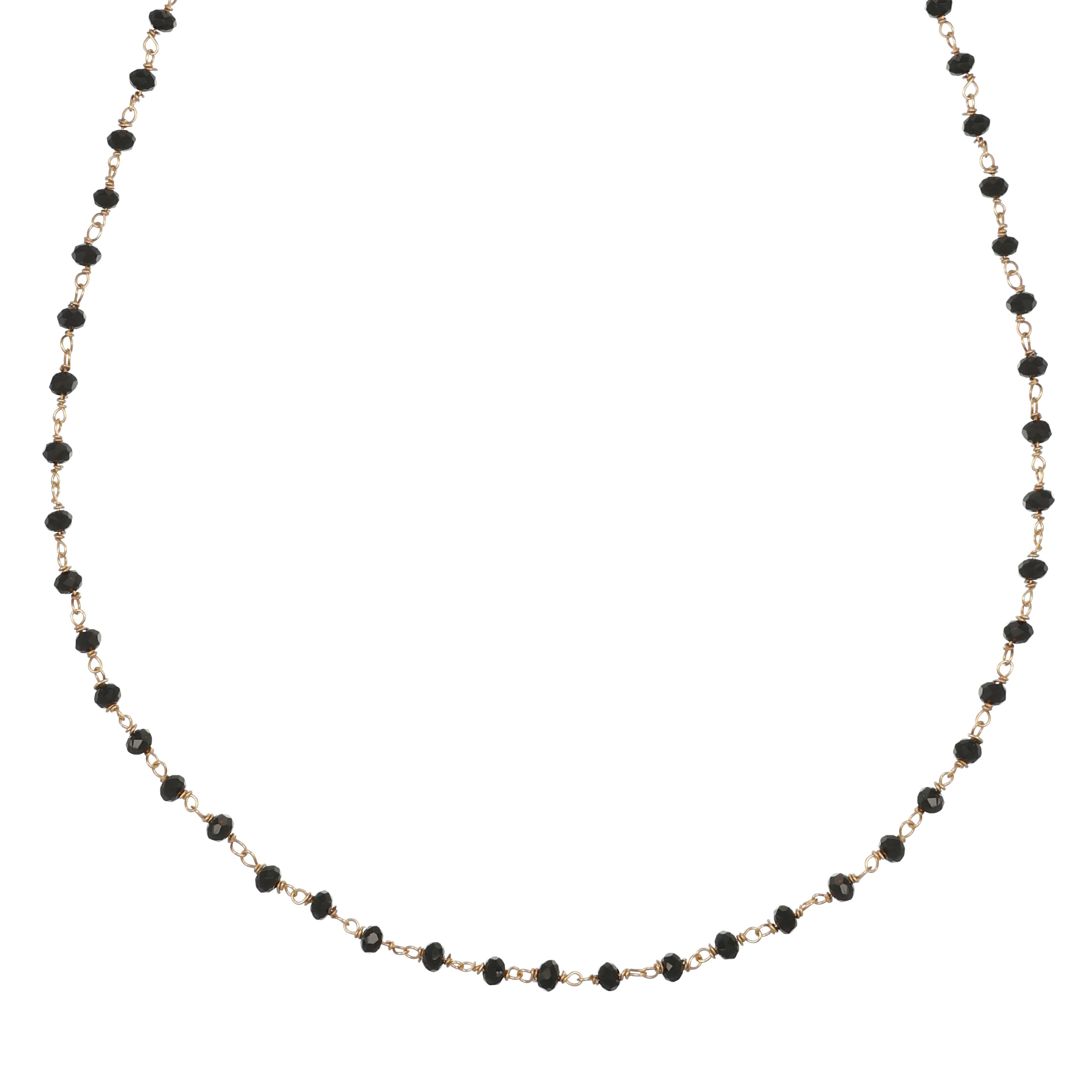 Collana - 18 carati Oro giallo - 1.83ct. tw. Onice