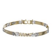 Bracciale - 18 carati Oro giallo, Oro bianco