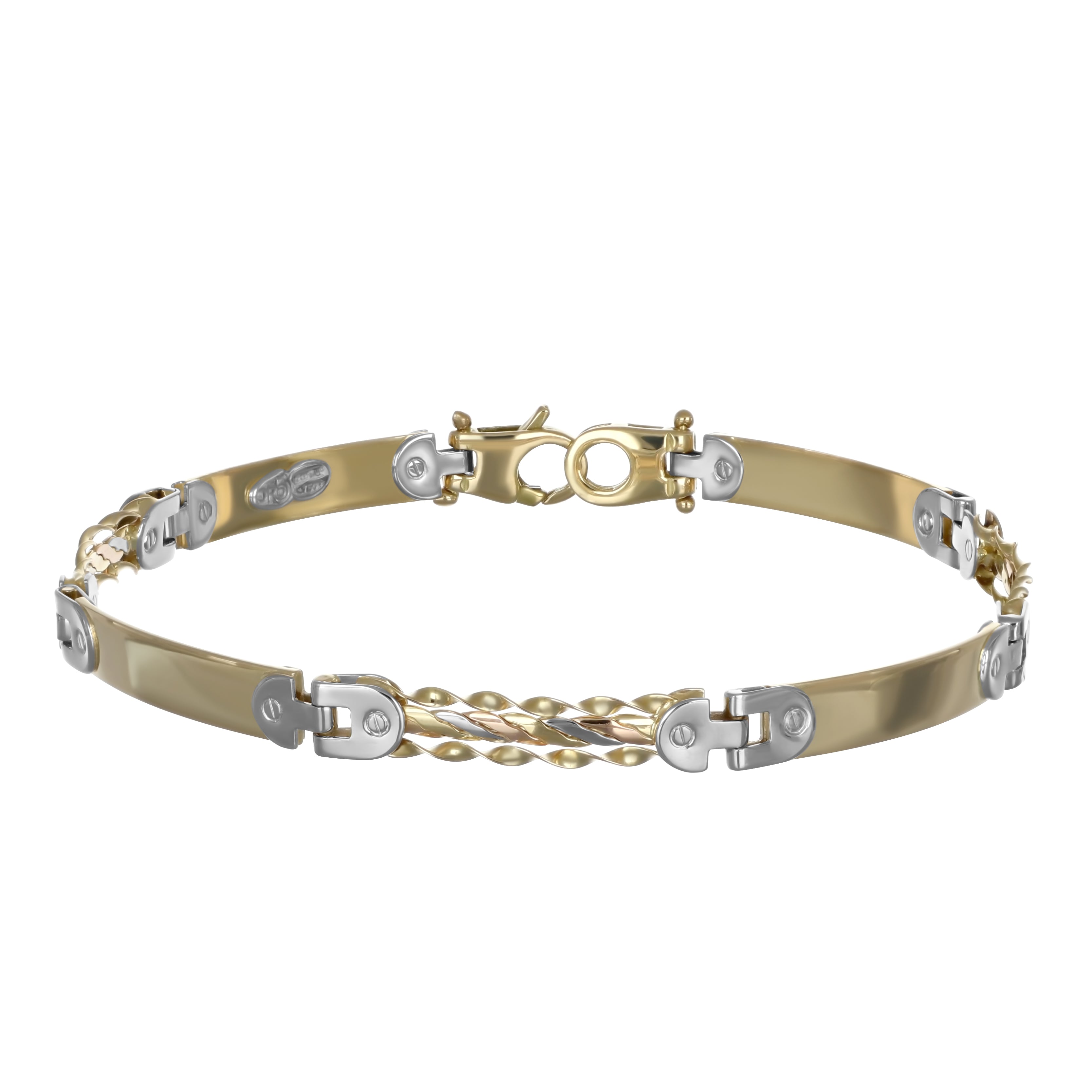Bracciale - 18 carati Oro giallo, Oro bianco