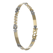 Bracciale - 18 carati Oro giallo, Oro bianco