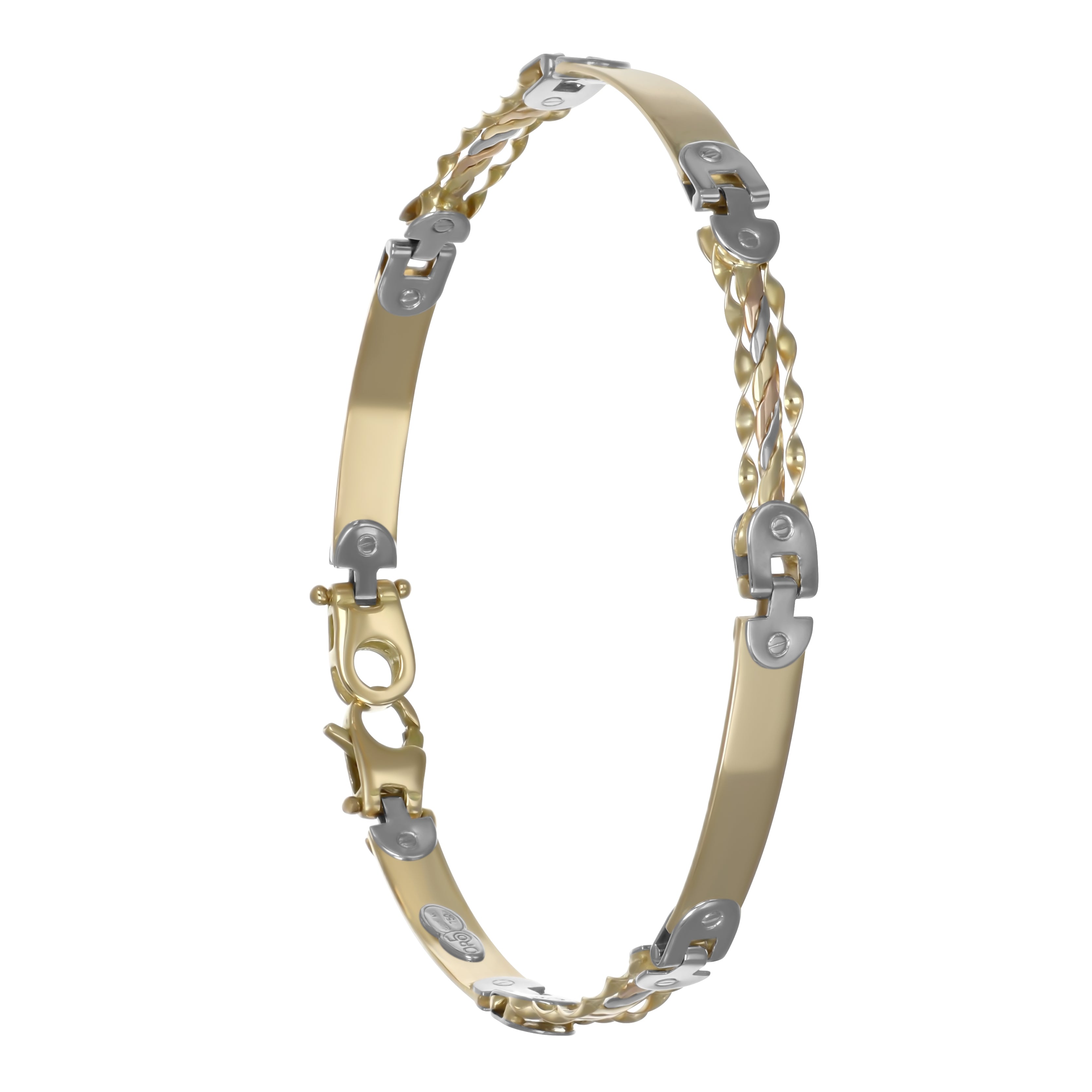 Bracciale - 18 carati Oro giallo, Oro bianco