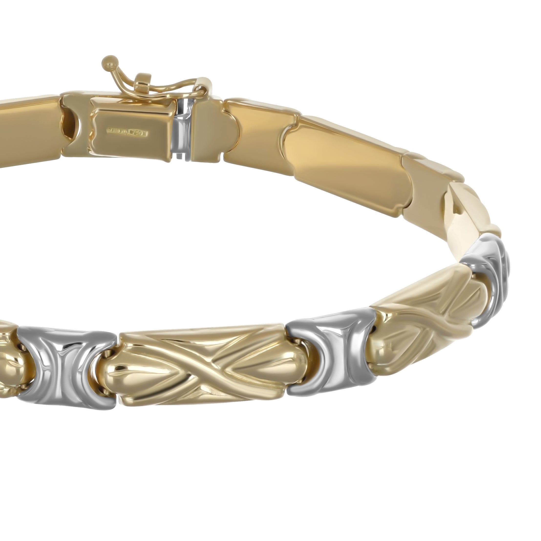 Bracciale - 18 carati Oro giallo, Oro bianco