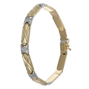 Bracciale - 18 carati Oro giallo, Oro bianco
