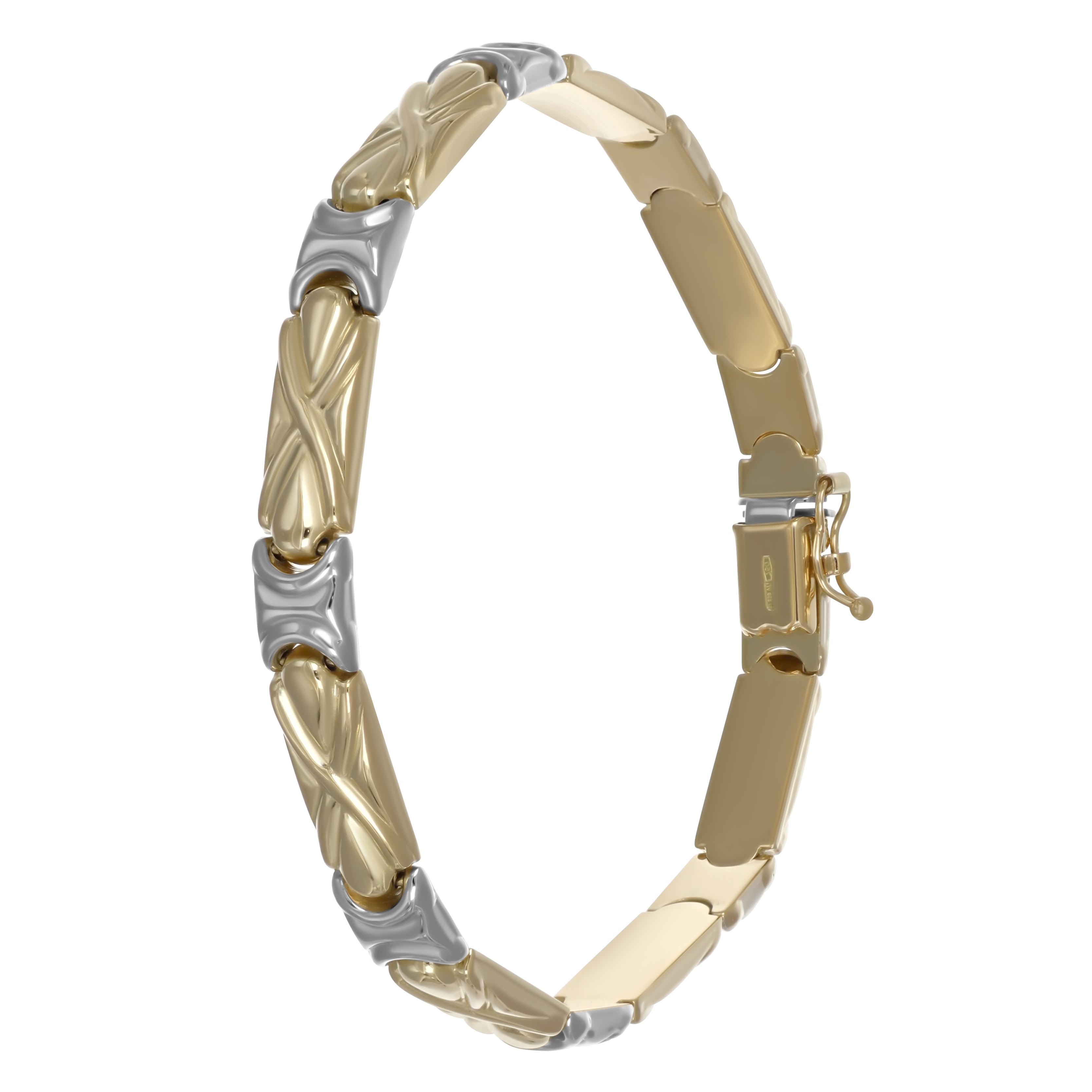 Bracciale - 18 carati Oro giallo, Oro bianco