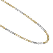 Collana - 18 carati Oro giallo, Oro bianco