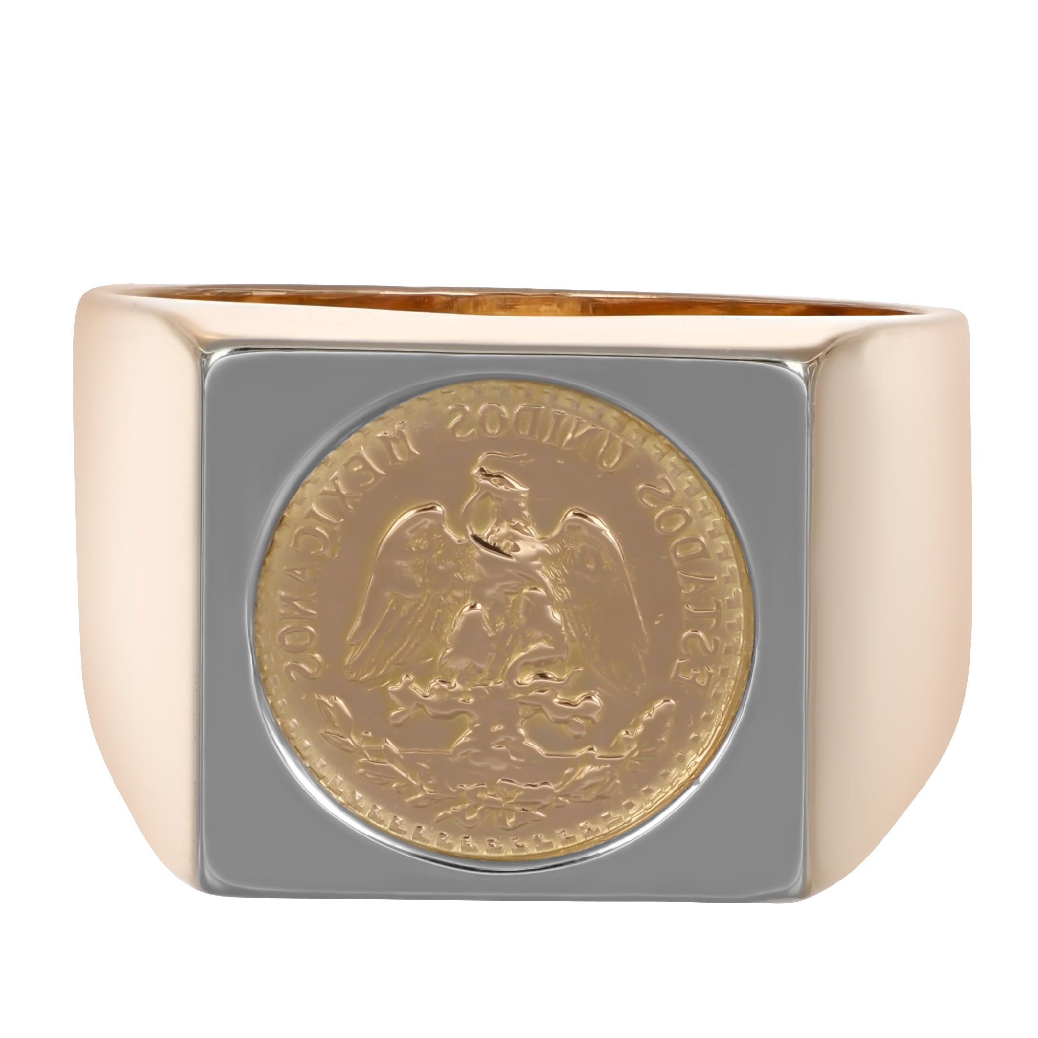 Anello - 18 carati Oro giallo, Oro bianco