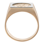 Anello - 18 carati Oro giallo, Oro bianco