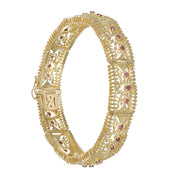 Bracciale - 18 carati Oro giallo - 0.81ct. tw. Rubino