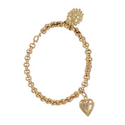 Bracciale - 18 carati Oro giallo - 0.10ct. tw. Topazio