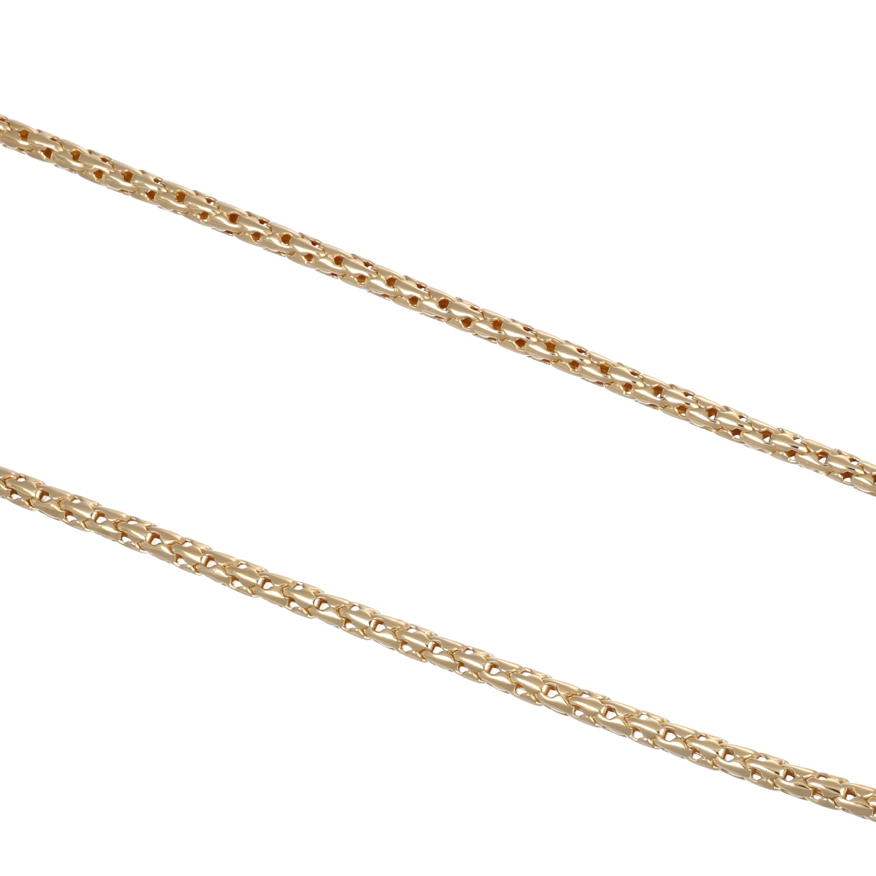 Collana con ciondolo - 18 carati Oro giallo - 0.12ct. tw. Diamante (Naturale)