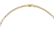 Collana - 18 carati Oro rosa - 19.00ct. tw. Granato - Perla