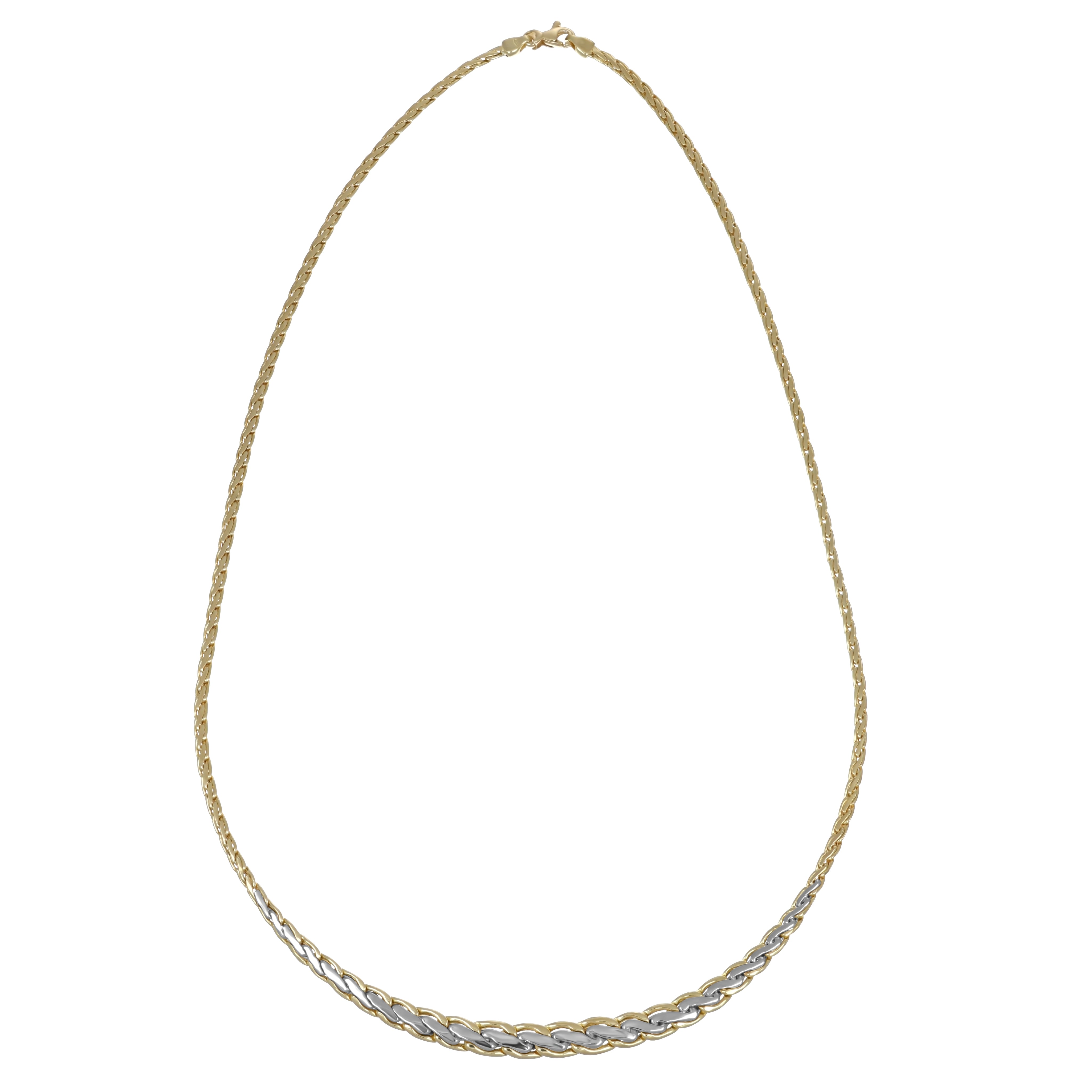 Collana - 18 carati Oro bianco, Oro giallo