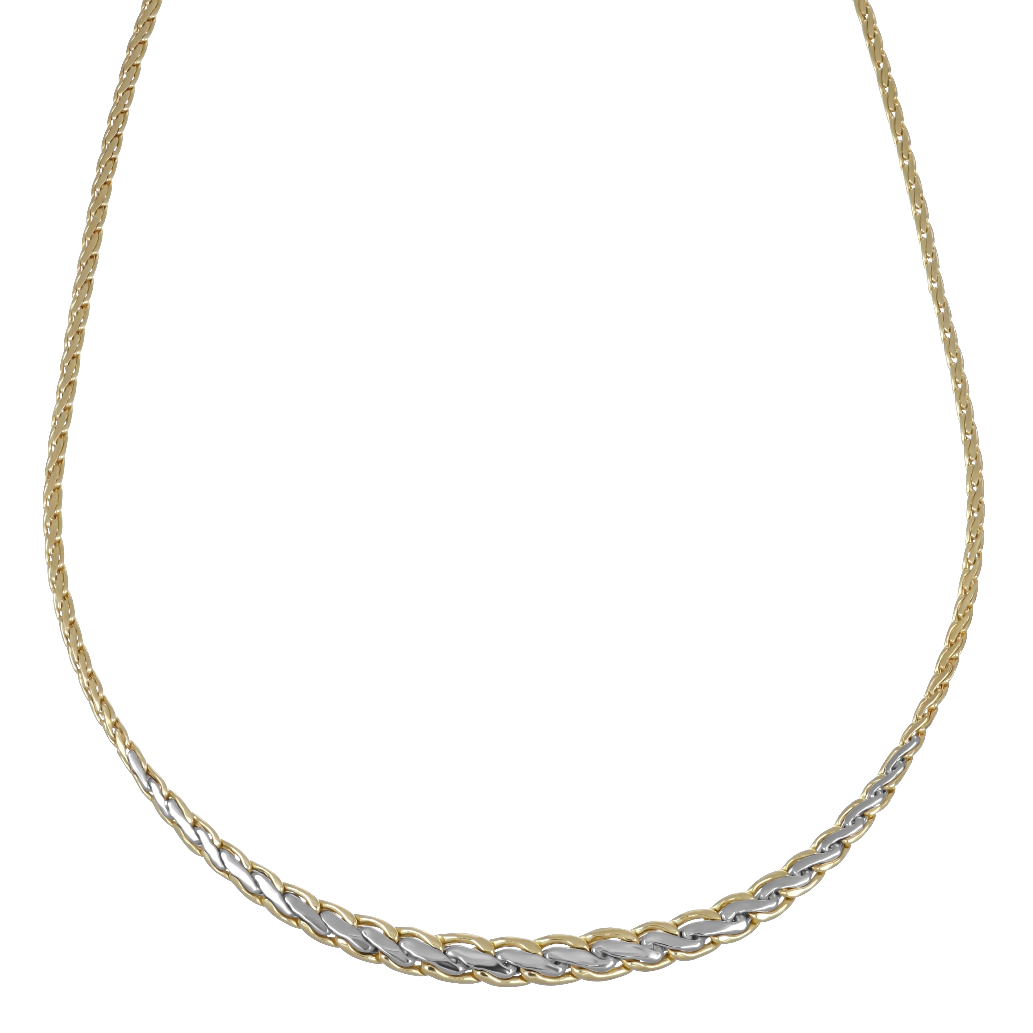 Collana - 18 carati Oro bianco, Oro giallo