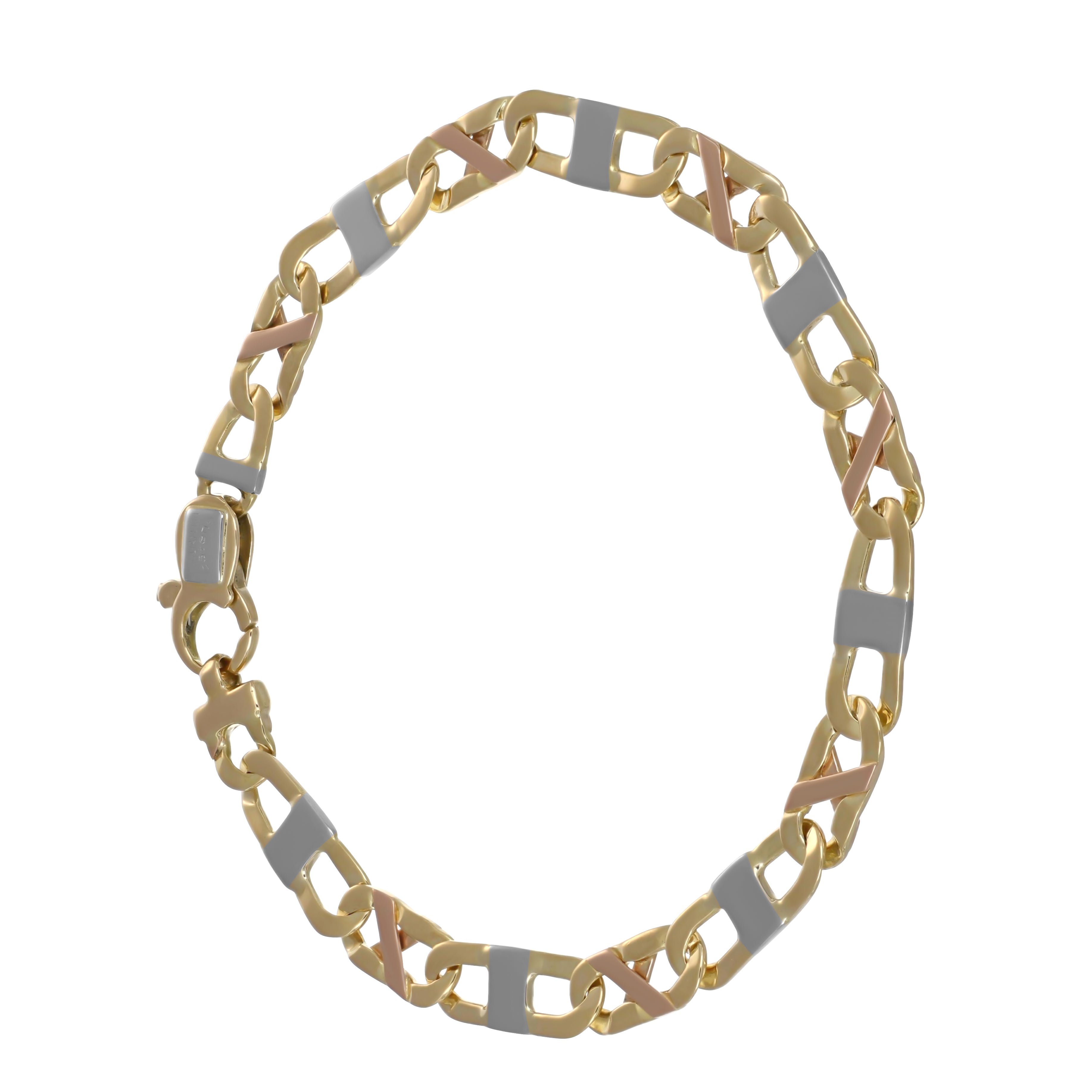 Bracciale - 18 carati Oro giallo, Oro bianco