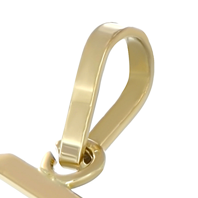 Ciondolo in Oro giallo ,Oro Bianco 18 carati- Diamanti