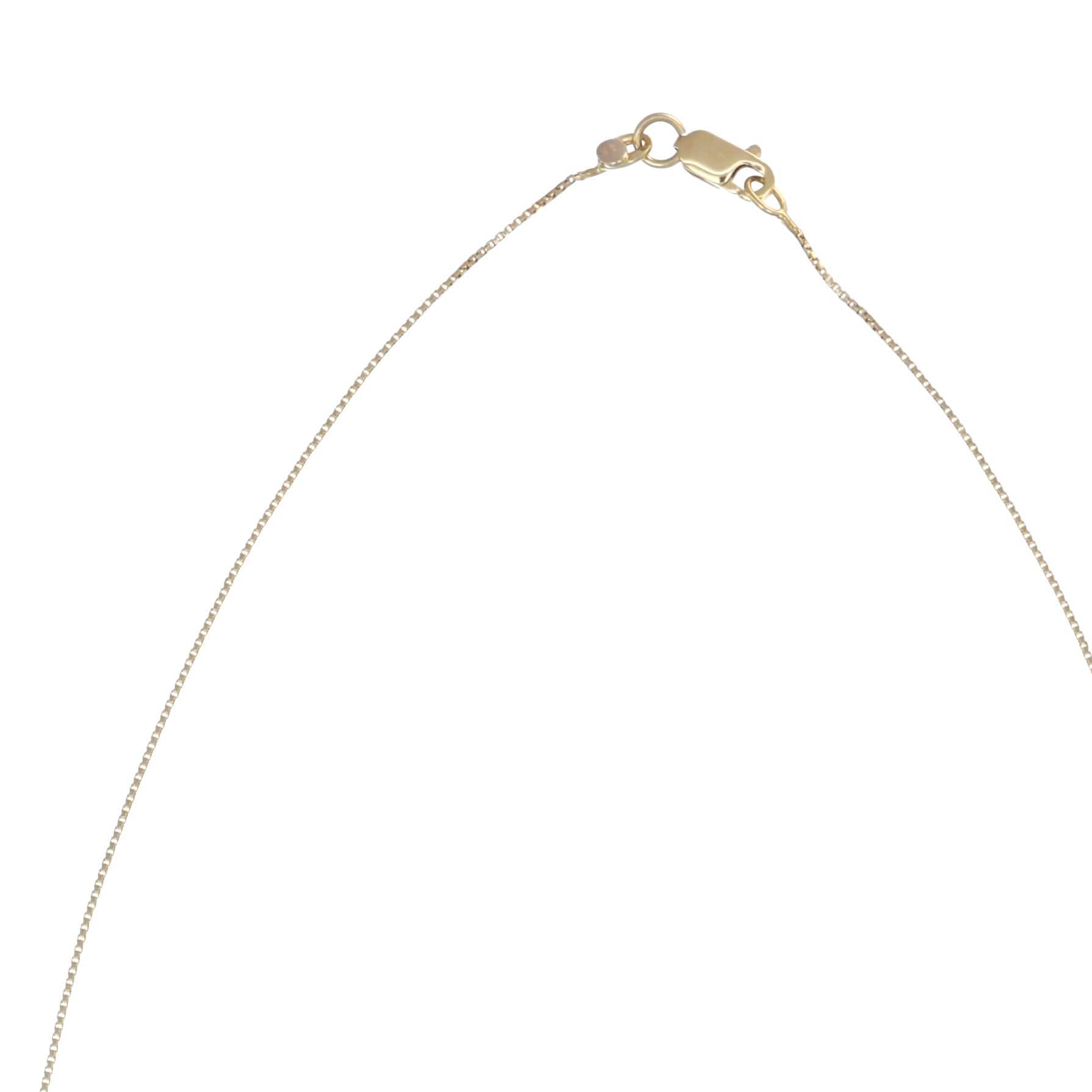 Collana con ciondolo - 18 carati Oro giallo - 1.47ct. tw. Zaffiro - Quarzo