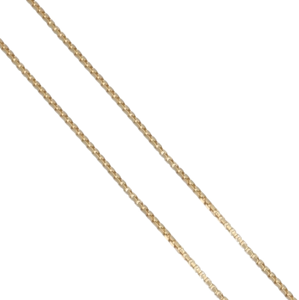 Collana con ciondolo - 18 carati Oro giallo - 1.47ct. tw. Zaffiro - Quarzo