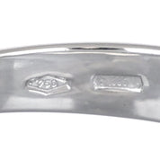 Anello - 18 carati Oro bianco- 0.08ct. tw. Diamante (Naturale)