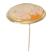 Spilla - 18 carati Oro giallo, conchiglia