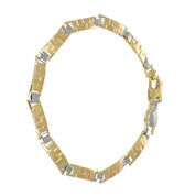Bracciale - 18 carati Oro giallo, Oro bianco