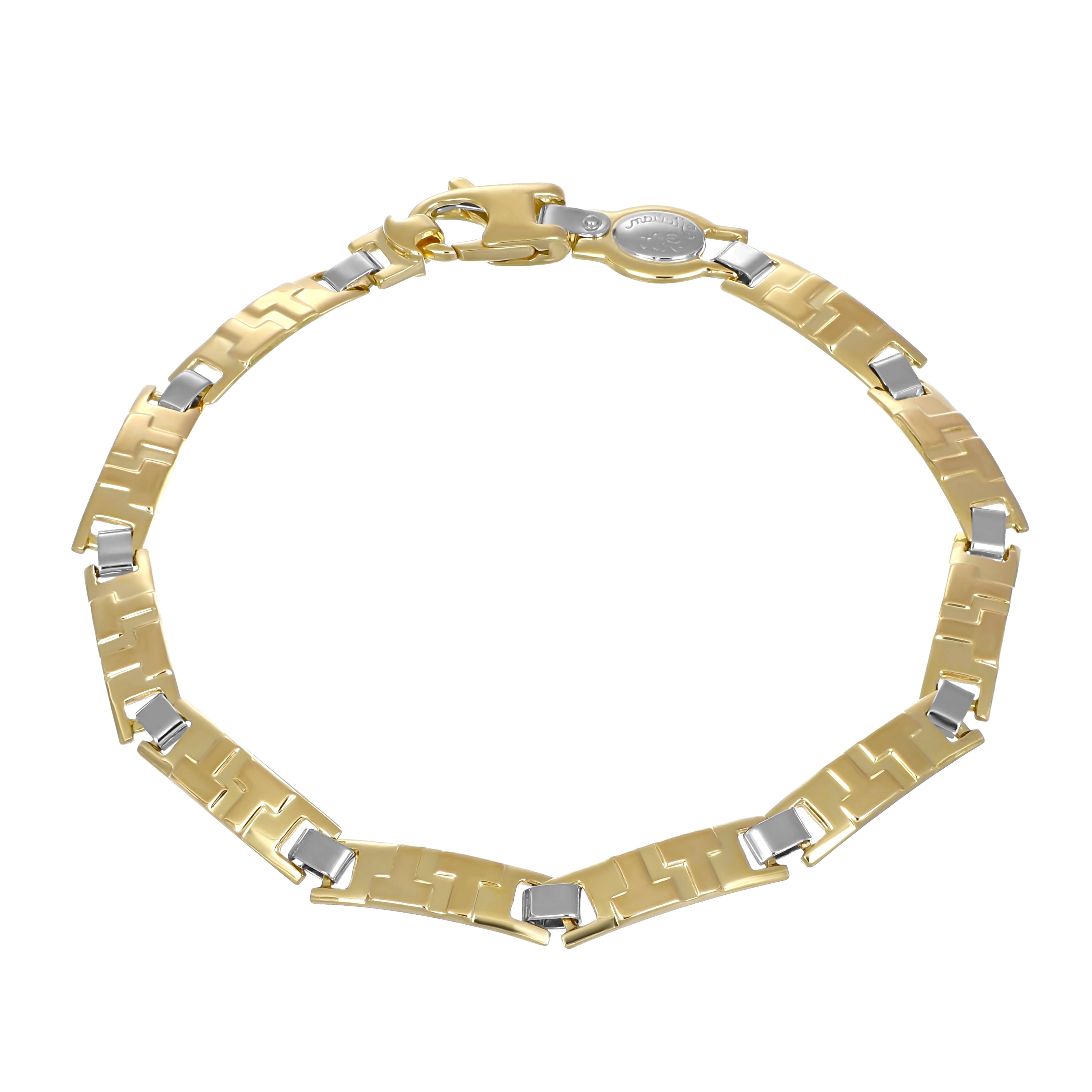 Bracciale - 18 carati Oro giallo, Oro bianco