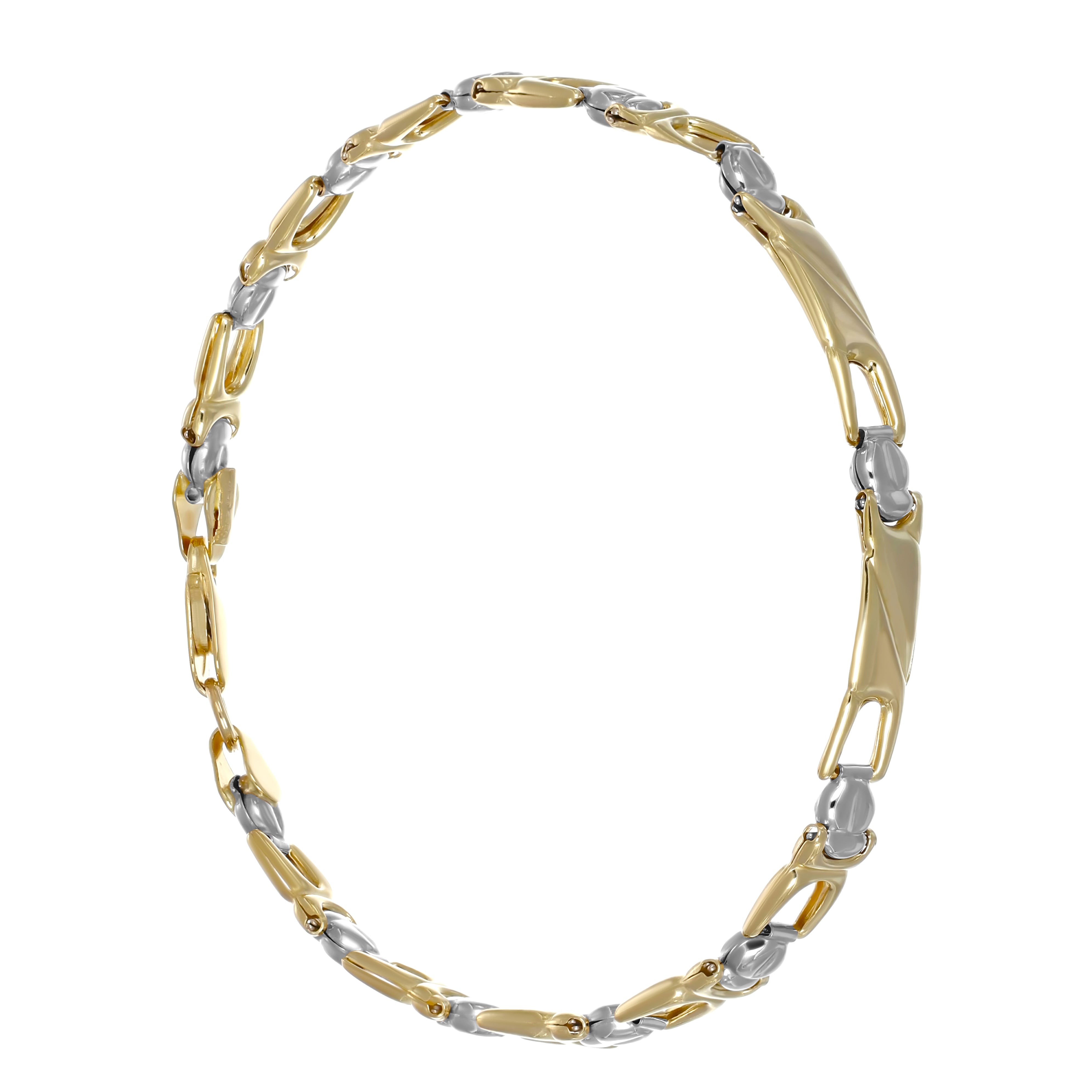 Bracciale - 18 carati Oro giallo, Oro bianco