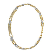 Bracciale - 18 carati Oro giallo, Oro bianco