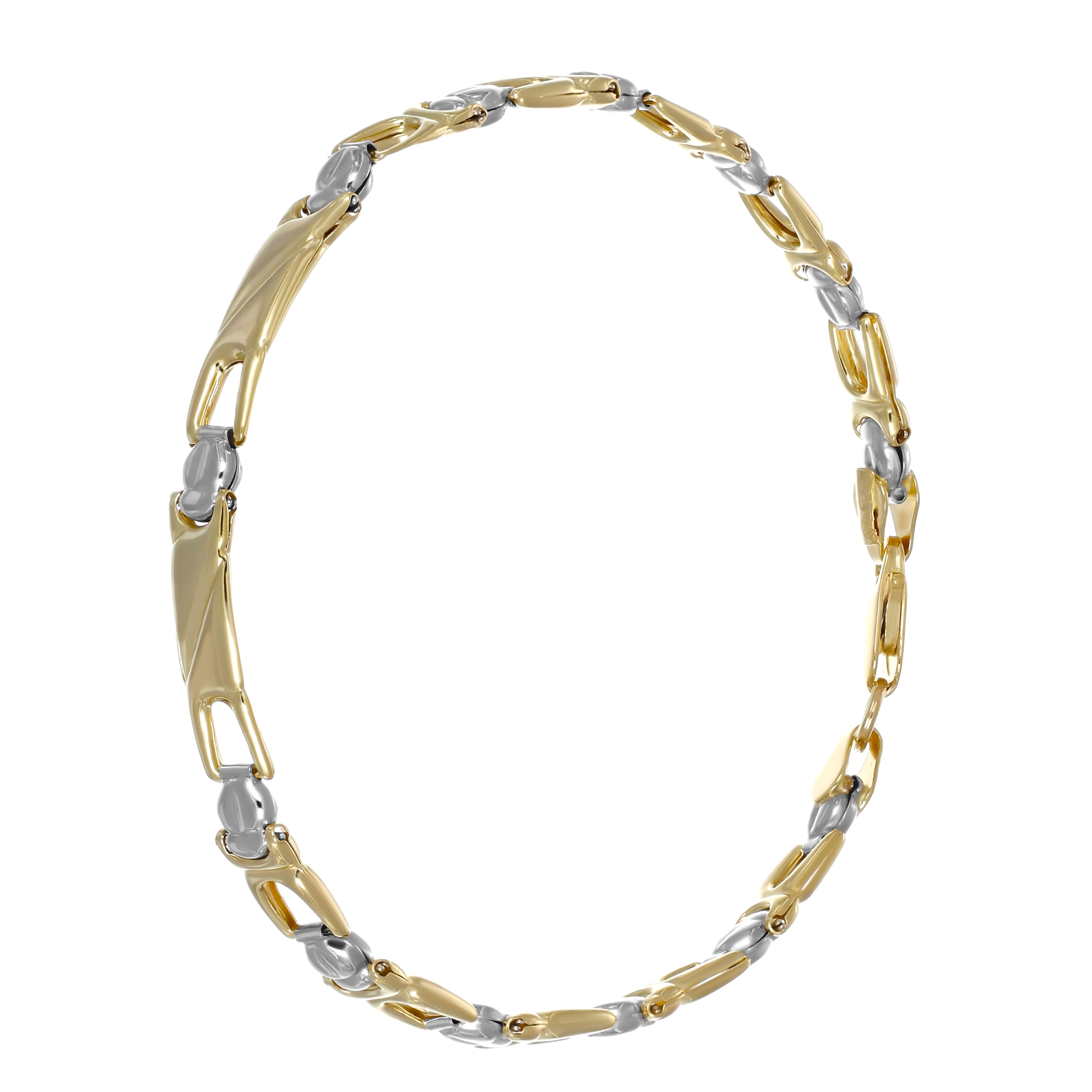 Bracciale - 18 carati Oro giallo, Oro bianco