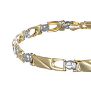 Bracciale - 18 carati Oro giallo, Oro bianco